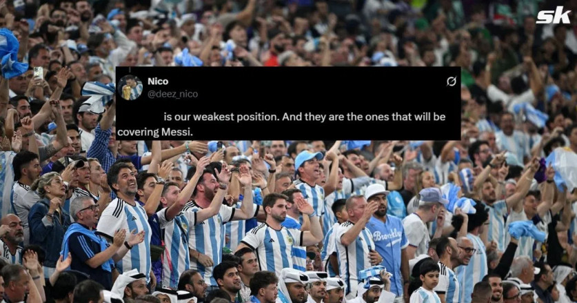 Kritik Fans Terhadap Duet Bek Kanan Argentina Usai Kekalahan Tanpa Messi