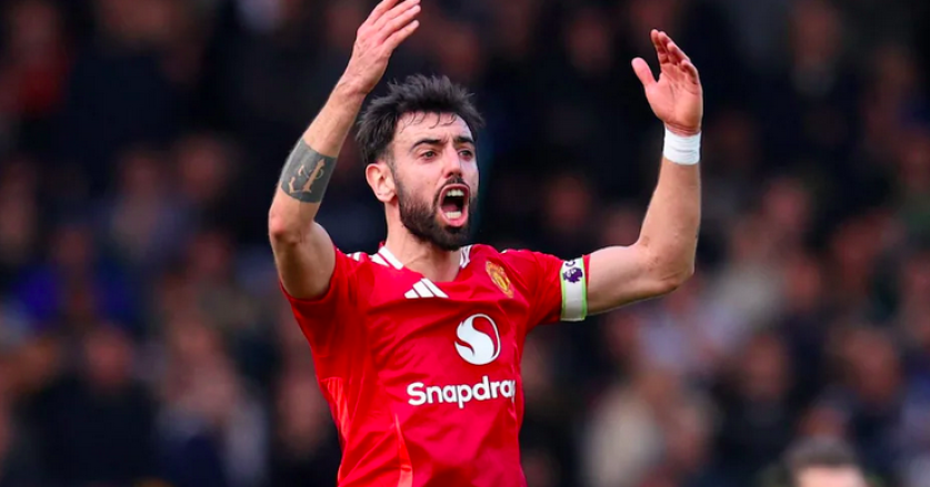 Bruno Fernandes Terlibat Ketegangan Saat Jeda Laga Manchester United vs Everton