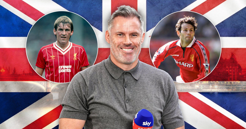 Jamie Carragher Ungkap 11 Pemain Terbaik Sepanjang Masa dari Inggris, Ini Daftarnya