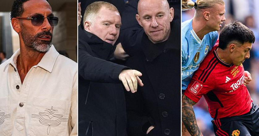 Rio Ferdinand Ungkap Percakapan dengan Lisandro Martinez Usai Bentrok dengan Paul Scholes