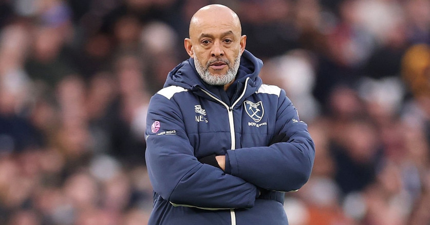 West Ham Pertimbangkan Pecat Nuno Espirito Santo di Tengah Tekanan