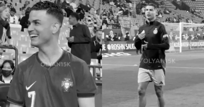 Reaksi Mengejutkan Cristiano Ronaldo Lihat "Kembarannya" pada Laga Al Nassr