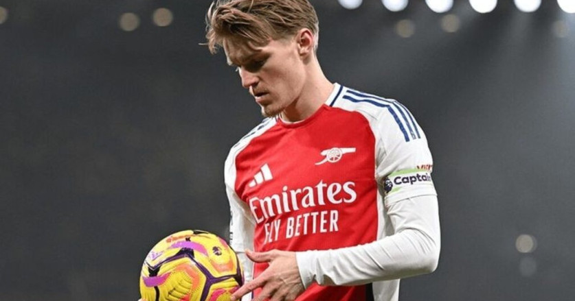 Kritik Pedas untuk Martin Odegaard Setelah Kekalahan Arsenal dari Man Utd