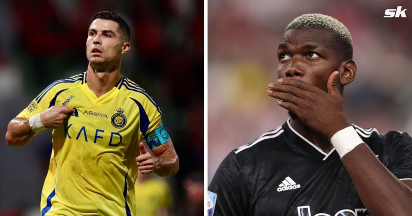 Paul Pogba Berikan Pesan Mengharukan untuk Cristiano Ronaldo di Globe Soccer Award
