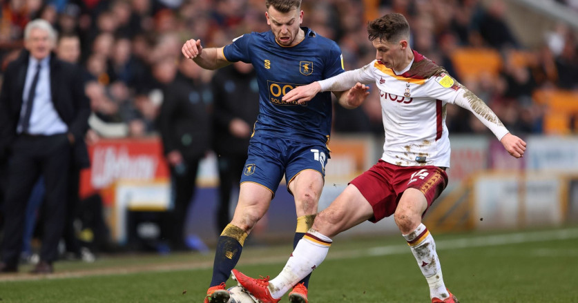 Prediksi dan Tips Pertandingan Mansfield Town vs Bradford City | 1 Januari 2026