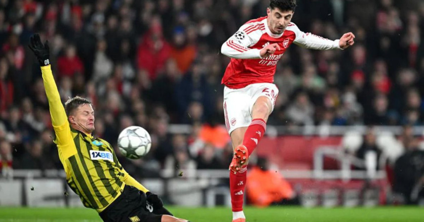 Arsenal Raih Kemenangan Sempurna di Liga Champions