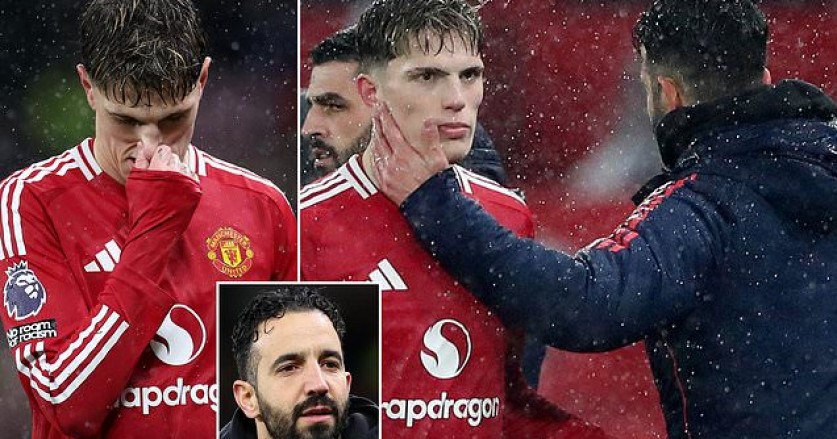 Ruben Amorim Hukum Alejandro Garnacho Setelah Insiden di Terowongan