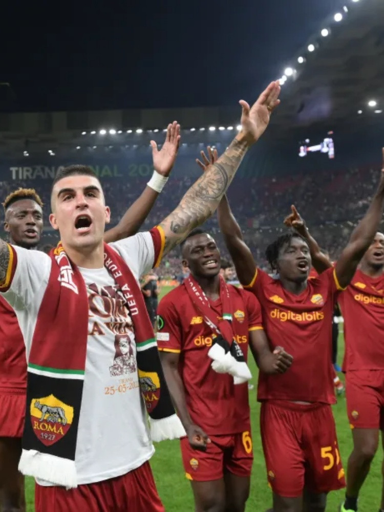 AS Roma menjuarai Liga Konferensi Eropa setelah menang 1-0 atas Feyenoord